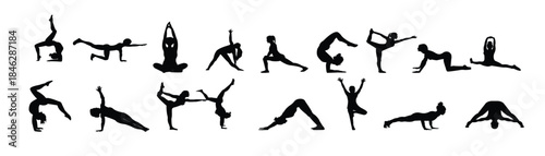Yoga Silhouettes