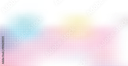 Halftone Pattern pastel colors circles dotted design smooth gradient background vector use as presentation backdrop template website banner with cool aesthetic