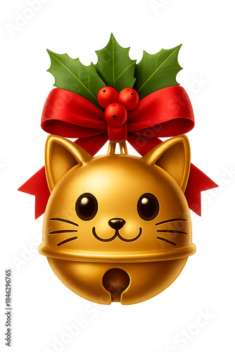 christmas tree with cat bells