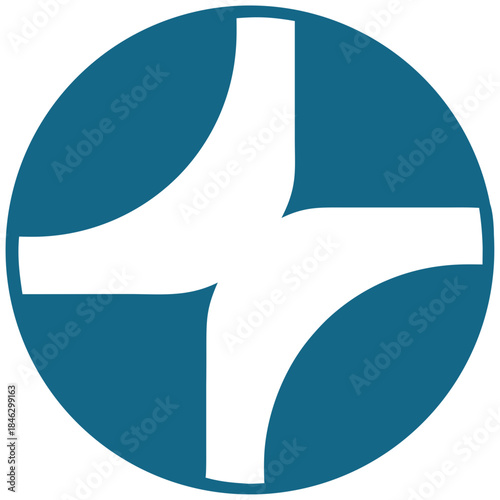 Modern Gradient Messaging App Logo