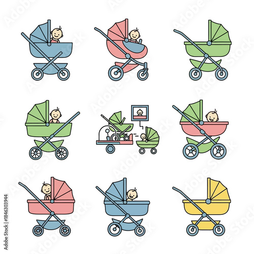 set of icons for web design