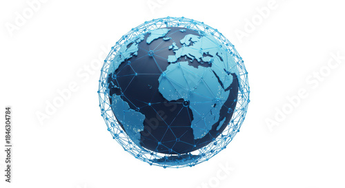 Global network connected earth