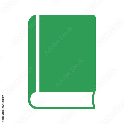 Free Download Green book icon illustration - GFXLoad