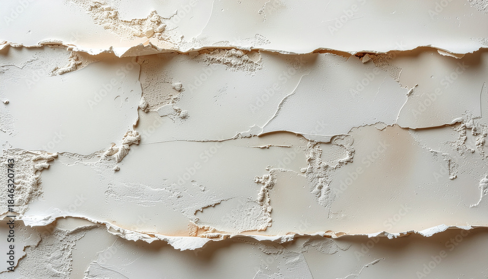 Obraz premium minimal abstract plaster wall texture in soft neutral tones with subtle surface imperfection