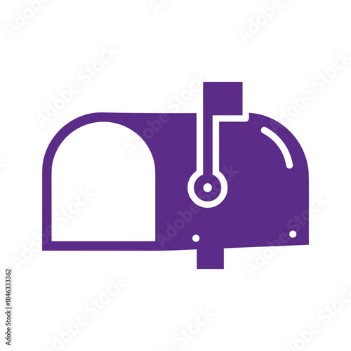Purple Pizza Oven Icon