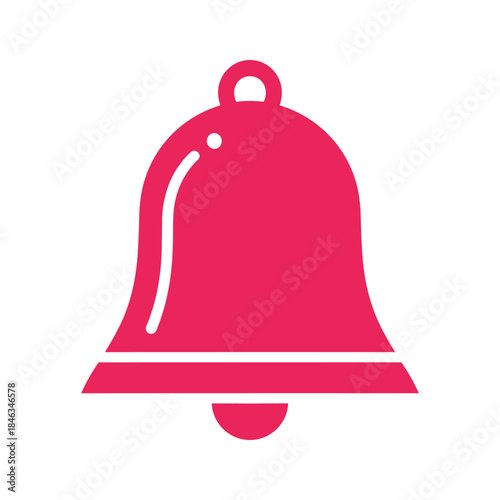 Pink Bell Icon
