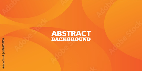 Colorful geometric background. Orange elements with fluid gradient. Dynamic shapes composition. Modern Vector illustration eps 10