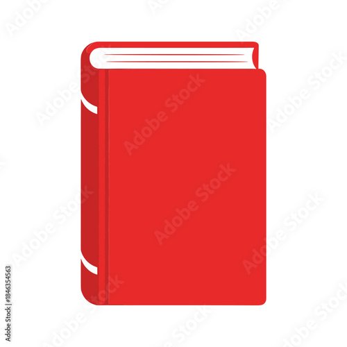 Red book illustration