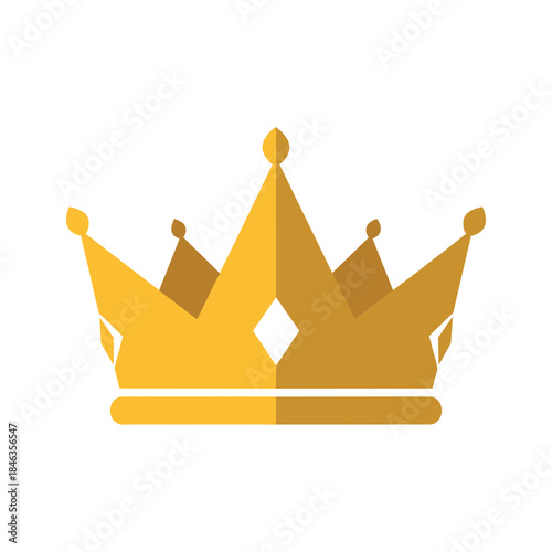 Golden crown icon