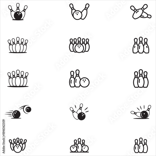 Bowling Clip Art 