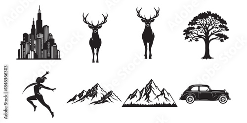 vector illustration of a tree