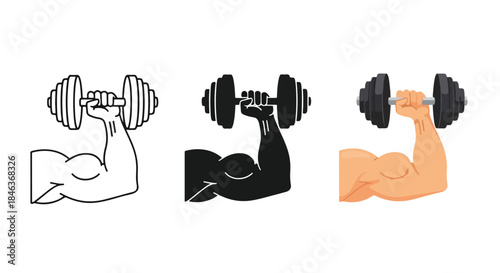 Fitness icon set - Line and glyph solid icon set - Solid icons vector collection - Blue icon set - Icon vector - Flat Design Icon