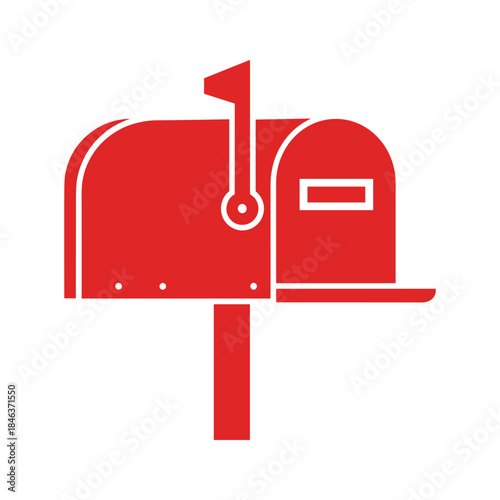 Red Mailbox Icon