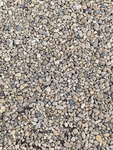 pebble stones on the beach, close up of stone background