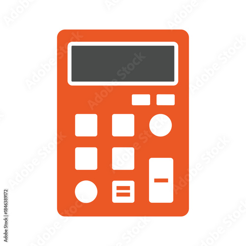 Free Download Orange calculator icon - GFXLoad