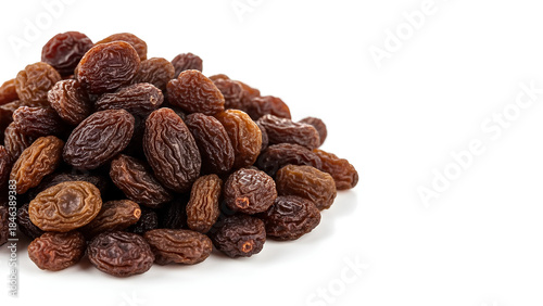 A generous pile of dried grapes often called raisins ready for snacking or baking