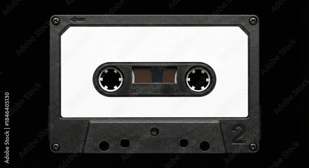 Fototapeta premium Classic Compact Audio Cassette Tape