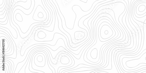 Contour abstract map relief land outline. Topographic map patterns. White wave paper curved reliefs abstract background. Background of the topography map. Abstract pattern with lines.