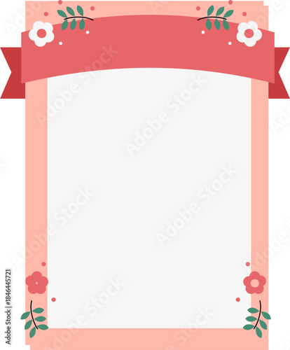 Colorful blank sticky notes with flower and leaves. Collection of colorful blank paper shapes, memo stickers, reminder labels, and message banners.