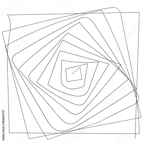 Chaotic line arrow. Doodle chaos simple drawn symbol confused messy knot tangle scribbled line. Vector isolated. Tangled wires complicated thoughts brain confusion problem solving.