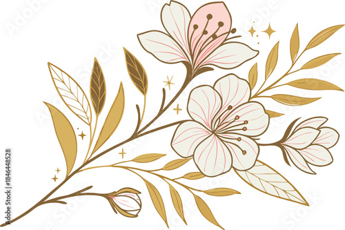  luxury floral vector bundle elegant flowers 