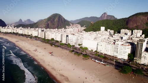 Copacabana paradise in Rio Brazil