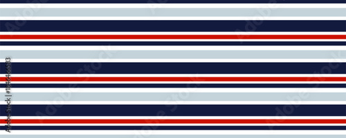 Abstract vector striped seamless pattern with colored horizontal parallel stripes. Colorful pastel background. Wallpaper for kids room or interior design