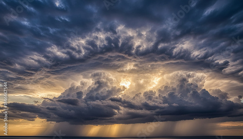 cloud and sun