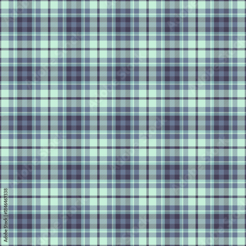 Pure textile vector pattern, fashioned background plaid tartan. Row fabric check seamless texture in pastel and light colors.