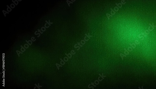 Dark Emerald Gradient Background with Textured Grain for Thematic Presentations or Atmospheric Event Backdrops