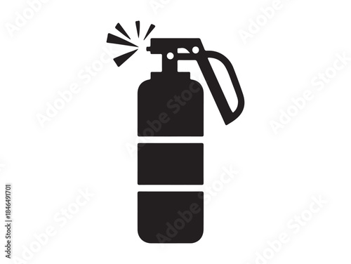 Fire extinguisher vector illustration.