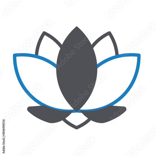 Lotus Vector icon which can easily modify or edit