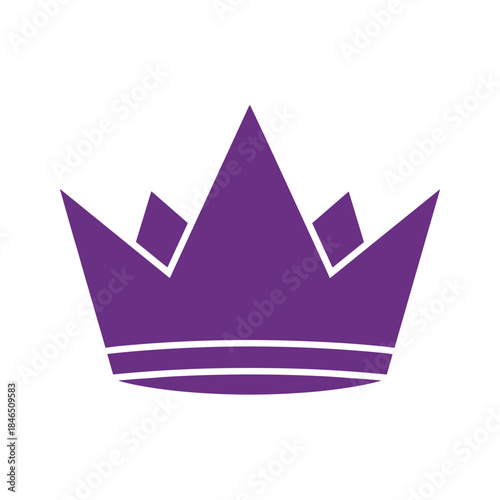 Purple Crown Icon
