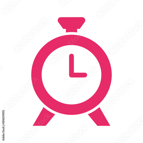 Pink Stopwatch Icon