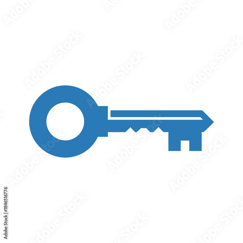 Blue Key Icon