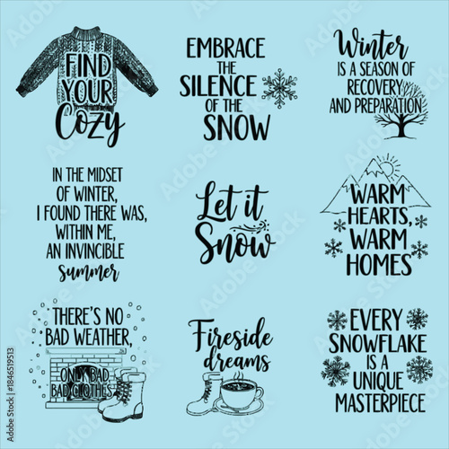 Embrace the silence of the snow and find your cozy winter mindset