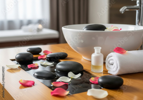 Minimalist Pastel Teal Open Laptop Computer on Soft Background