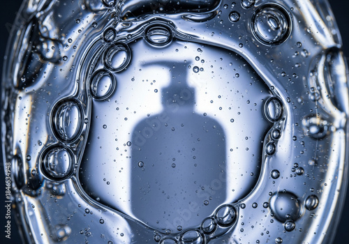 Light Blue Laptop Keyboard with Focus on Keys and Trackpad