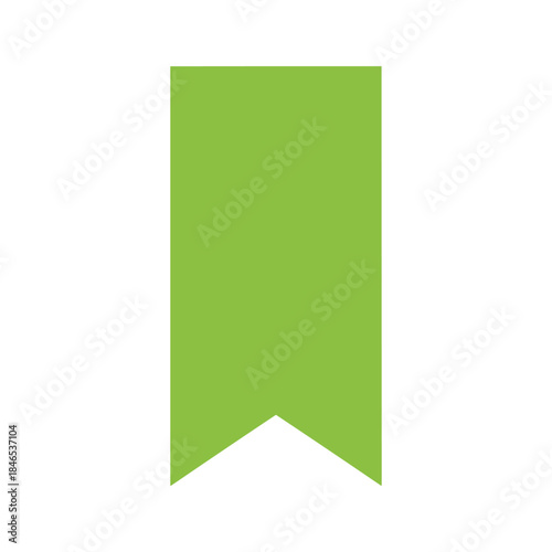Green banner icon