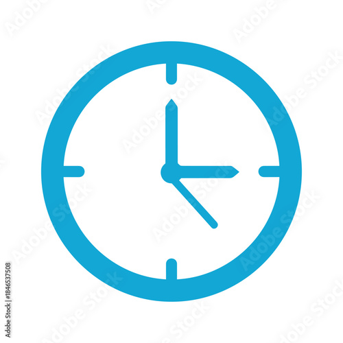 Simple clock icon