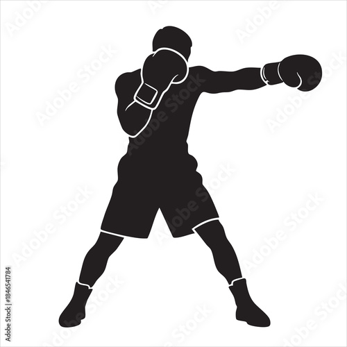 martial arts silhouettes