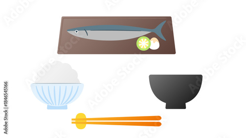 シンプルな和食