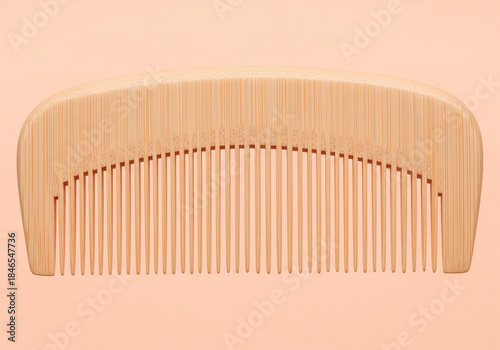 Natural Bamboo Hair Comb for Gentle Detangling and Scalp Massage