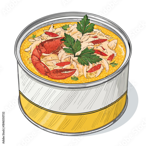 Realistic    Canned Crab Meat