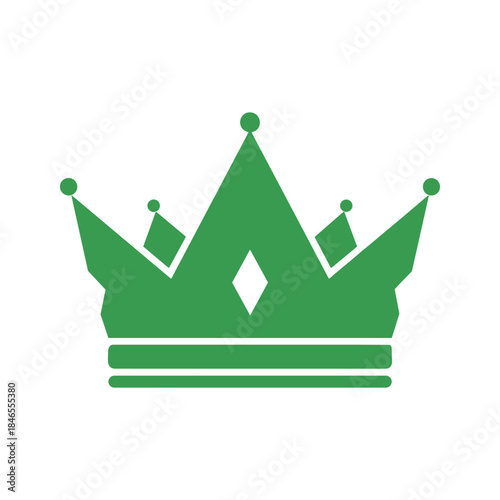 Green Crown Icon