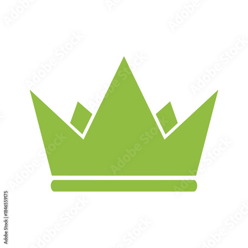 Green crown icon