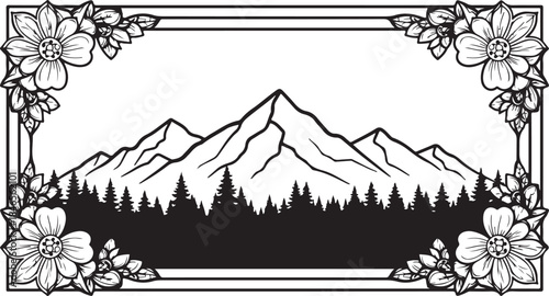 Elegant Floral Vector Clipart Bundle | Vintage Flowers, Botanical Wreaths & Decorative Elements