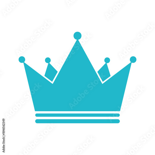 Turquoise Crown Icon