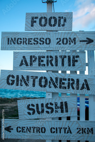 Porto Cesareo Salento seaport in Puglia tourist center