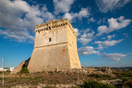 Porto Cesareo Salento seaport in Puglia tourist center